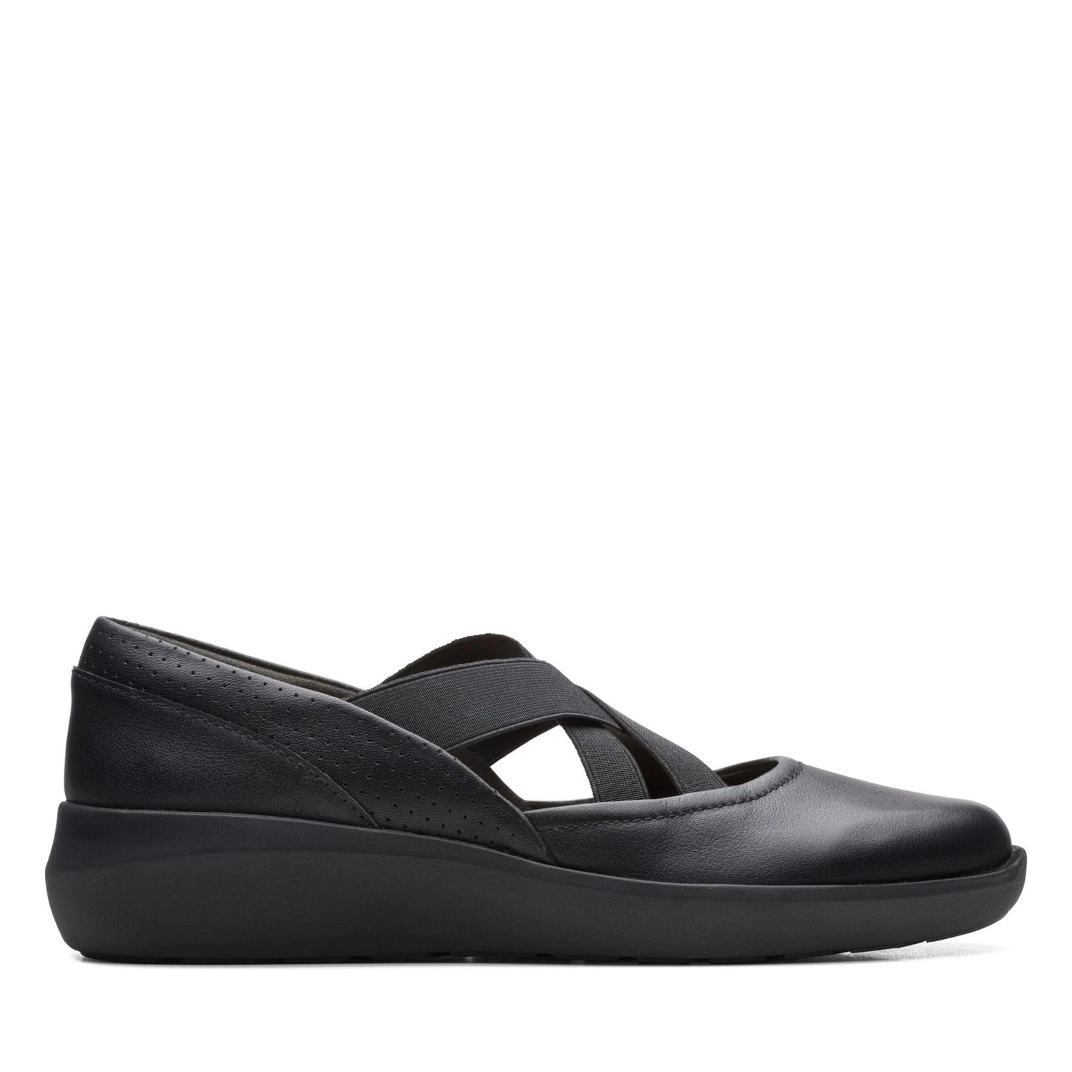 Clarks Kayleigh Cove Mary Jane Flat, Black Combi,US 10 Medium