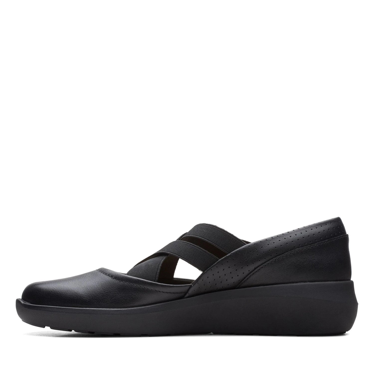 Clarks Kayleigh Cove Mary Jane Flat, Black Combi,US 10 Medium