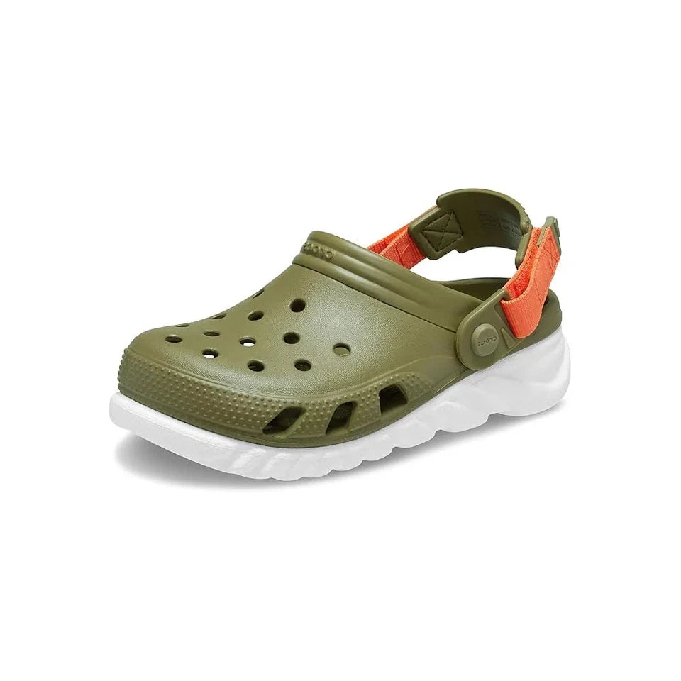 Crocs Duet Max II Clog Unisex Clogs, Aloe, Men’s US 4 / Women’s US 6